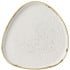Churchill Stonecast Barley White Triangle Chefs Plate 20cm (Pack of 6)