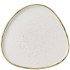 Churchill Stonecast Barley White Triangle Chefs Plate 26cm (Pack of 6)