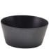 GenWare Melamine Black Tableau Conical Buffet Bowl 22x10cm