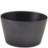 GenWare Melamine Black Tableau Conical Buffet Bowl 26.5x15cm