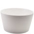 GenWare Melamine White Tableau Conical Buffet Bowl 26.5 x 15cm
