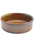 Terra Porcelain Rustic Copper Tapas Dish 10cm/3.9" (Pack of 12)