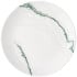 Churchill Inked Tide Accents Green Coupe Plate 26cm/10.25" (Pack of 12)