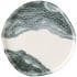 Churchill Tide Black Organic Walled Plate 25.5cm/10"