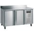 Tefcold 2 Door Freezer Prep Counter With Upstand 282 Litre