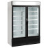 Tefcold Upright Double Door Display Freezer White 1149 Litre