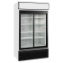 Tefcold Upright Double Sliding Door Display White Fridge 967 Litre