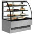 Tefcold Curved Glass Patisserie Serve Over Display Fridge 1500mm