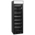 Tefcold Upright Display Freezer Black 300 Litre