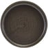 Terra Porcelain Cinder Black Low Presentation Plate 14cm/5.5" (Pack of 12)