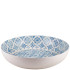 GenWare Melamine Blue Talavera Buffet Bowl 35cm/13.78"