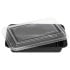 Microwave Container Black with Lid 909ml/32oz (Pack of 150)