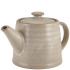 Antigo Porcelain Cinza Teapot 500ml/17.6oz (Pack of 6)