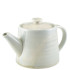 Terra Porcelain Pearl Teapot 500ml/17.6oz (Pack of 6)