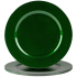 Metallic Charger Plate 33cm Green (Pack of 6)