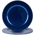 Metallic Charger Plate 33cm Blue (Pack of 6)
