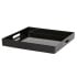 Serving Tray Square Black 33cm (Pack of 6)