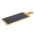 Slate Bamboo Food Serving Board 44 x 14cm/17 x 5" (Pack of 12)