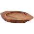 Genware Acacia Wood Trivet for C183 - Side