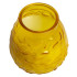 Twilight Low Boy Candles Wax Filled Glass Jar 70 Hour Amber (Pack of 6)