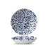 Dudson Terrazzo Blue Coupe Bowl 9.75 Inch
