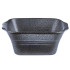 Porcelite Cast Iron Effect Square Bowl 12.5 x 14.3cm/5 x 5.6" 340ml/12oz (Pack of 6)