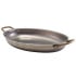 GenWare Vintage Steel Oval Dish 34x23cm/13.5x9" (Pack of 3)