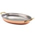 GenWare Copper Plated Oval Dish 30x21cm/11.75x8.25" (Pack of 3)