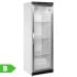 Tefcold Upright Display Fridge Silver 374 Litre