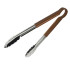 Stainless Steel Utility Tong 9 Inch 23cm Brown