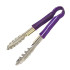 Stainless Steel Utility Tong 9 Inch 23cm Purple