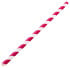Paper Drinking Straws Red Stripe 8 Inch 20cm (Pack of 250)
