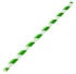 Paper Drinking Straws Green Stripe 8 Inch 20cm (Pack of 250)