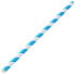 Paper Drinking Straws Light Blue Stripe 8 Inch 20cm (Pack of 250)