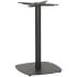 Vega Small Square Black Dining Height Table Base	