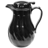 Insulated Plastic Beverage Server Jug 1.1 Litre Black