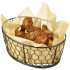 Black Chicken Wire Basket Oval Small (Pack of 6)