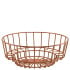 GenWare Copper Deco Display Basket 25 x 10cm