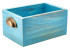 Blue Wash Acacia Wood Display Drawer 21.5 x 15 x 11cm