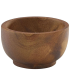 Acacia Wood Dip Pot 60ml/2oz