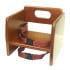 Walnut Stackable Booster Seat