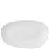 Churchill Opal White Organic Oblong Platter 22 x 13cm (Pack of 6)