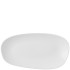 Churchill Opal White Organic Oblong Platter 35 x 18.5cm (Pack of 6)