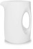 Bit On The Side White Square Jug 8.5cm