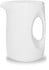 Bit On The Side White Square Jug 9cl/3oz