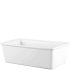 Churchill Counter Serve White Casserole Dish 20cm/34" 4L/140.78oz (Pack of 2)