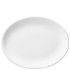 Classic White Oval Plate 14.25"