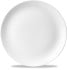 White Evolve Coupe Plate 11.25"