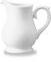 White Sandringham Jug 0.25Pt