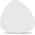 Lotus White Plate 7 Inch